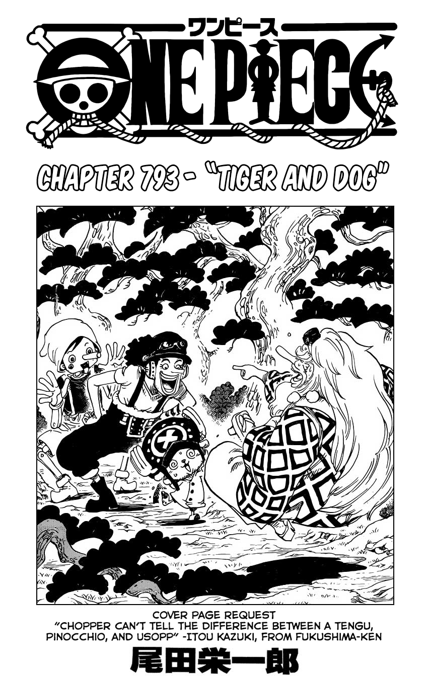 One Piece, Chapter 793 image 02